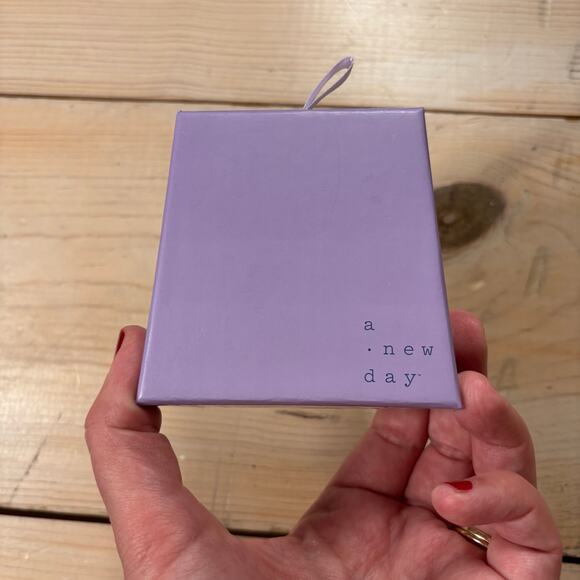 A New Day NWT 14K Gold Dipped Pearl Charm on Chain Initial Necklace "B" - Picture 3 of 3